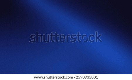 Dark blue gradient abstract background with grain noise texture.