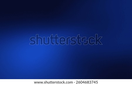 Dark Blue Gradient Abstract Background. Blurred Gradient with grain noise texture effect, elegant and futuristic good for wallpaper, copy space
