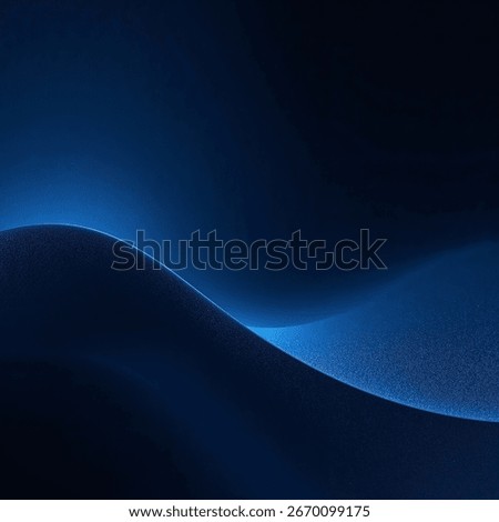 dark blue gradient, abstract grain texture, moody abstract background, elegant digital noise, flowing color transitions, dramatic abstract art, cinematic gradient backdrop, deep navy tones, luminous