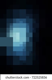 DARK BLUE Low poly crystal background. Polygon design pattern. Low poly illustration, low polygon background.