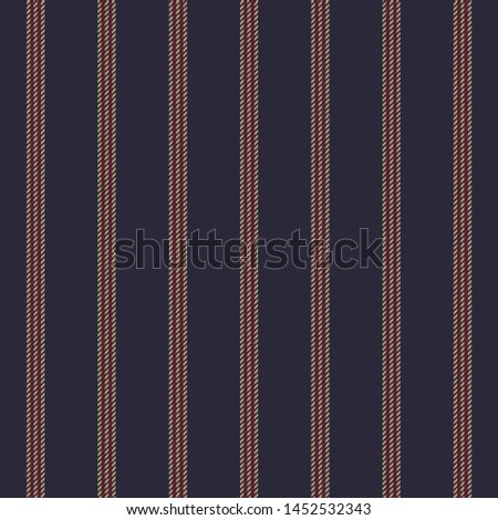 Dark blue striped seamless pattern. 