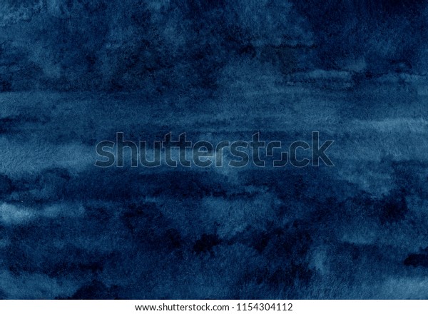 Dark Blue Watercolor Background Stock Illustration 1154304112