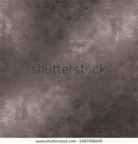 Dark brass texture vector, brown and gray metal 