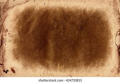 dark brown coffee old paper background