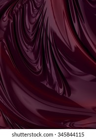 Dark Burgundy Red To Purple Fashion Fabric Background - Abstract Fractal Illustration