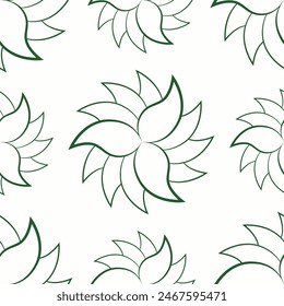 Dark Emerald boho geometric pattern, green seamless pattern, digital paper, wavy lines, kaleidoscope, abstract flowers, snazzy, elegant, bohemian, minimalist, repeated background, modern, art, graphic - Powered by Shutterstock