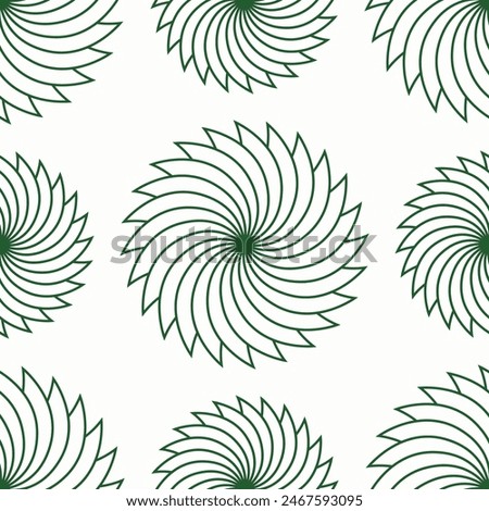 Dark Emerald boho geometric pattern, green seamless pattern, digital paper, wavy lines, kaleidoscope, abstract flowers, snazzy, elegant, bohemian, minimalist, repeated background, modern, art, graphic