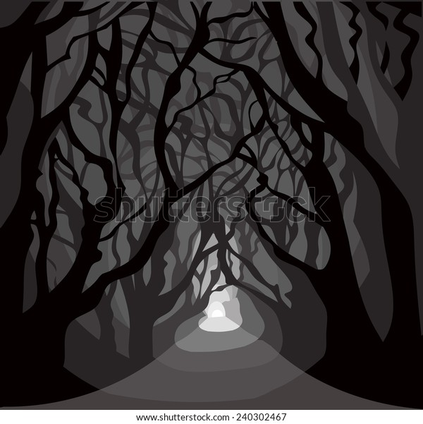 dark woods painting dark woods painting