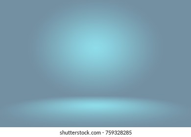 Dark gradient blue studio background for display or montage of product,Business backdrop - Shutterstock ID 759328285