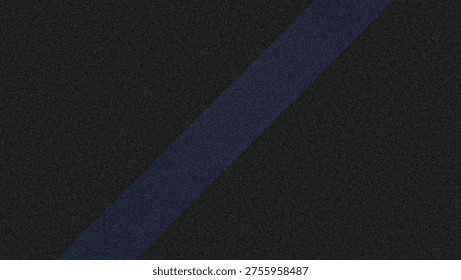 Dark Grainy Background with Diagonal Blue Stripe Texture