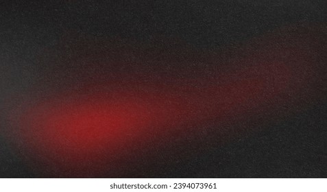 Dark grainy gradient background red spots on black colors banner poster cover abstract design. स्टॉक चित्रण