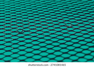 Dark Green Of Geometry Patterned Grace