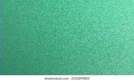 Dark green glitters texture background. The densely packed particles create a uniform texture, ideal for materials, art and design, or graphic background.