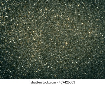 Dark Green Gradient Galaxy Glitter Texture Background