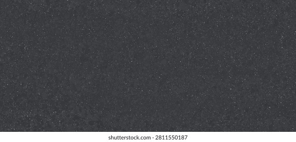 A dark grey granite or concrete texture featuring tiny light-colored mineral speckles distributed evenly across the textured surface.