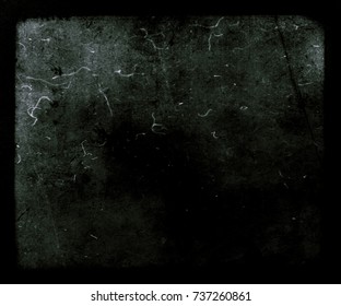 Dark Grunge Scratched Horror Background, Old Film Effect.