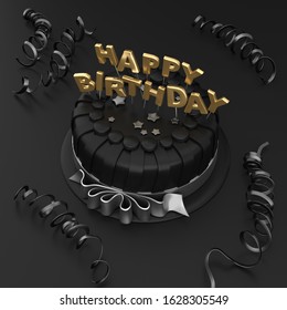 95,148 Birthday cake black background Images, Stock Photos & Vectors