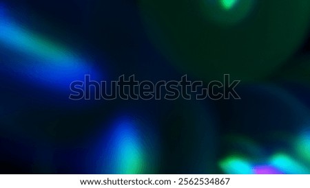 Dark Light Leak Overlay: Dark background with subtle blue and green light leaks creating a moody, atmospheric overlay effect for photos and designs. 3D render

 3D render