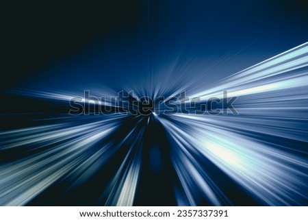 DARK MOTION BACKGROUND, ABSTRACT SPEED LINES ON THE NIGHT HIGH WAY ROAD, TRANSPORTATION DESIGN, FAST EFFECTS BACKDROP