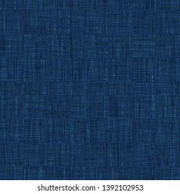 Dark Navy Blue Color Fabric Texture Seamless Pattern Design  / Linen Textures / Fabric Canvas Overlay/ Old Paper Background 