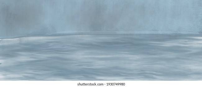 Dark Ocean Waves Abstract Background 