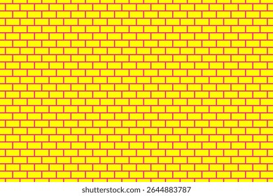 Dark Pink Yellow brick wall texture pattern creative minimal layout clean graphic for news shape colorful background backdrop web smooth high resolution large size high quality digital concept trendy