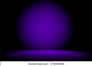 Dark Purple Gradient Background For Product Placement