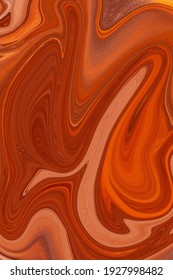 Dark Red Abstract Marbling Liquify Background