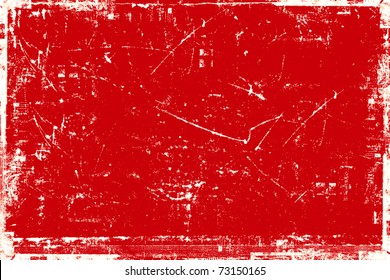 Dark Red Grunge Background