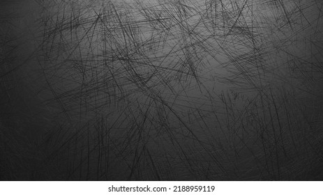 Dark Scratches Concrete Metal Wall Texture And Wallpaper Empty Background