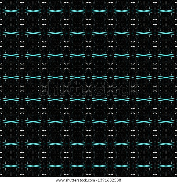 Dark Seamless Tileable Pattern Black Silver Stock Illustration ...