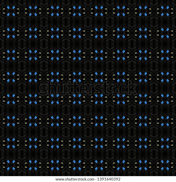 Dark Seamless Tileable Pattern Black Pale Stock Illustration 1391640392 ...