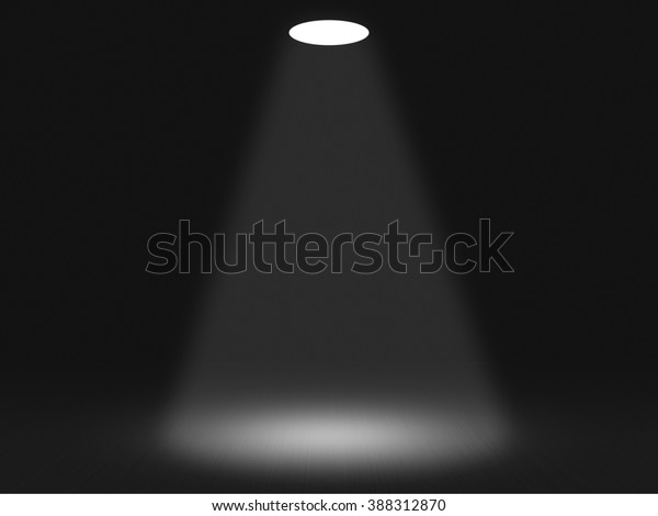 Dark Spotlight Clean Room Background Stock Illustration 388312870 ...