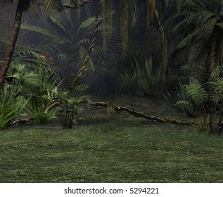 A Dark And Steamy Jungle.