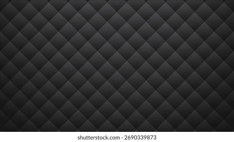 Dark, textured rhombus pattern background with subtle grunge effect, creating a sophisticated and luxurious feel.