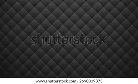 Dark, textured rhombus pattern background with subtle grunge effect, creating a sophisticated and luxurious feel.