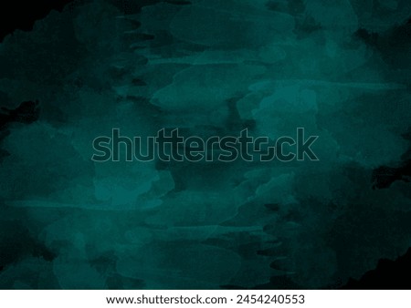 Dark watercolor background. Background for design, print and graphic resources.  Blank space for inserting text.
