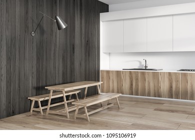 Long Wood Bench Images Stock Photos Vectors Shutterstock