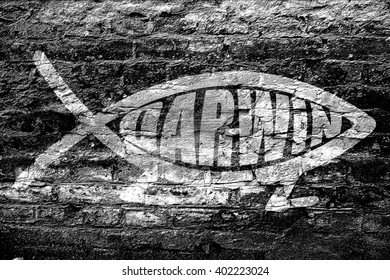 Darwin Fish Symbol Stock Illustration 402223024 | Shutterstock