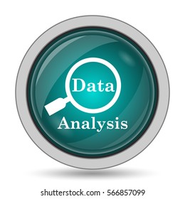 Data Analysis Icon Website Button On Stock Illustration 566857099 ...