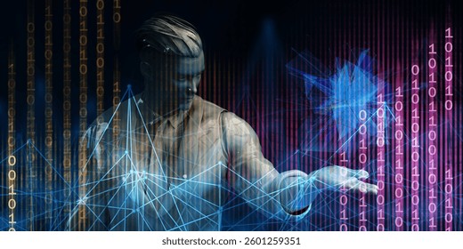 Data Analysis Process Concept As A Art 3D Render