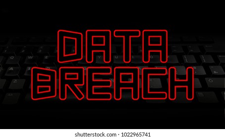 Data Breach red text over black keyboard illustration - Powered by Shutterstock - Get 15% off with code: PIKWIZARD15