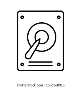 Data Cable Icon Isolated On Abstract Background     