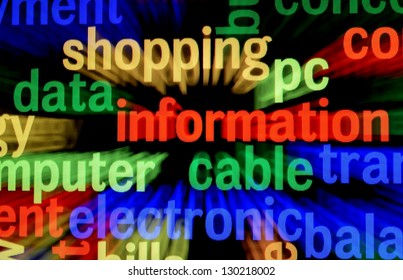 Data information concept
