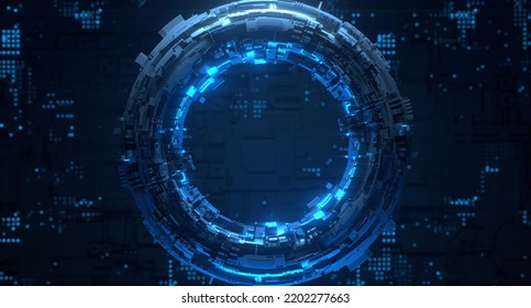 Data Lake Centralized Repository To Store Structured And Unstructured Data At Scale Technology Cloud Computing Datacenter 3d Illustration