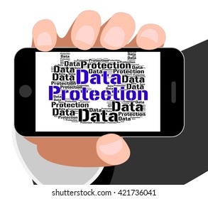 Data Protection Indicating Words Security And Restricted
