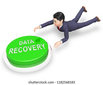 Data Recovery Software Bigdata Restoring 3d Rendering Shows Rebuild Of Network Or Server After Storage Disaster 
