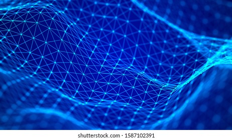 Data technology background. Abstract digital background. Science background. Technological background. Matrix. Binary Code. 3D rendering. 4k.