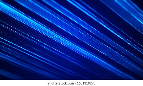 Data technology background. Abstract digital background. Science background. Technological background. Matrix. Binary Code. 3D rendering. 4k.