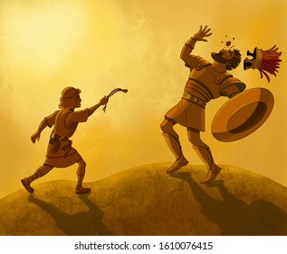 David and Goliath, biblical warrior